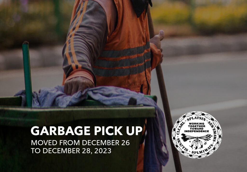 Update Garbage Pick Up Splatsin